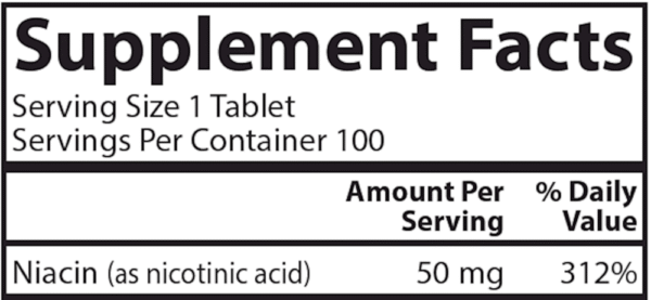 Niacin 50mg - Image 2