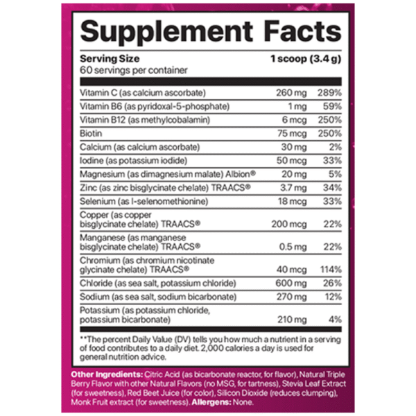 Electrolyte Supreme Berry-Licious - Image 2
