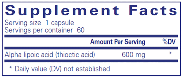 Alpha Lipoic Acid 600 mg - Image 2