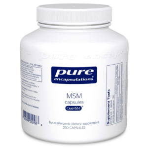pure encapsulations msm optmsm capsules hypoallergenic dietary supplement 250 count